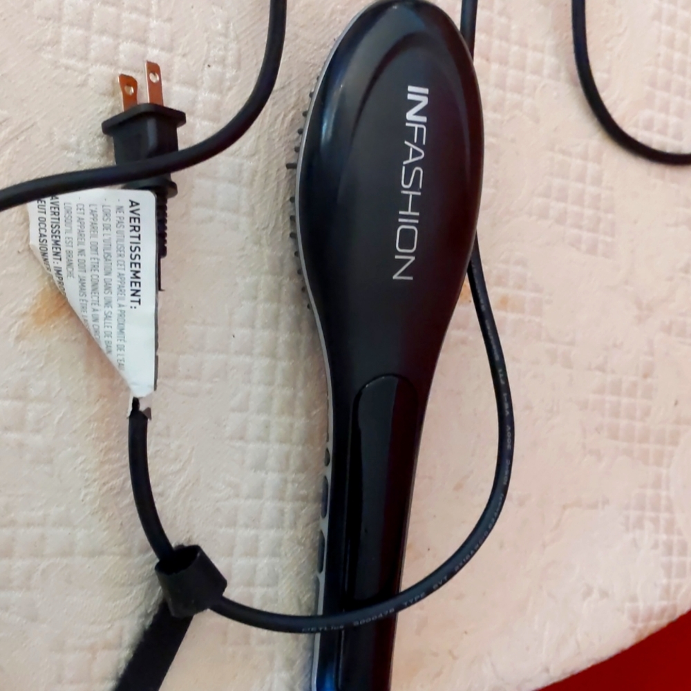 Infashion heat hair styling brush